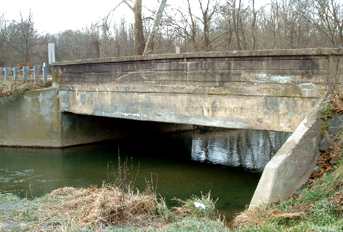 MD 355 Bridge over Little Bennett Creek in Hyattstown