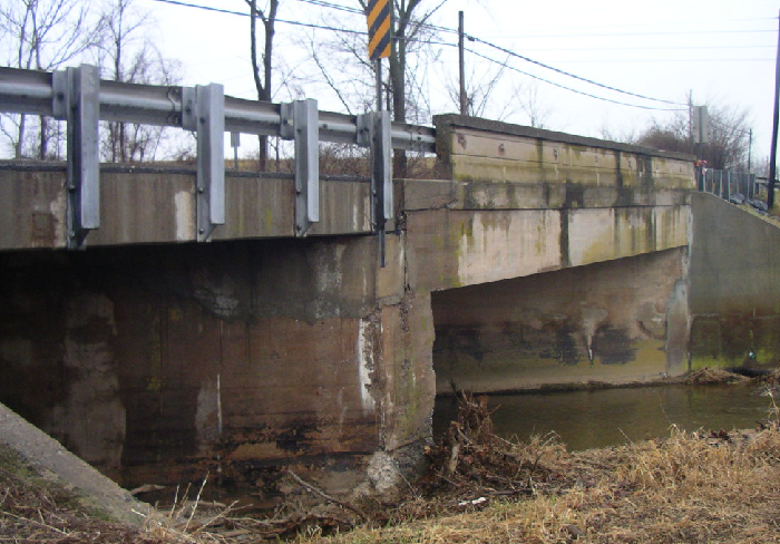 Urbana Bridge over Bennett Creek will be replaced with a higher and wider bridge