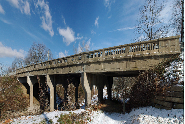 355 Bridge over the CSX Railroad in Frederick County