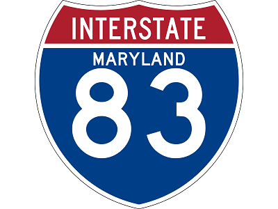 I-83 sign