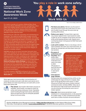 FHWA Fact Sheet