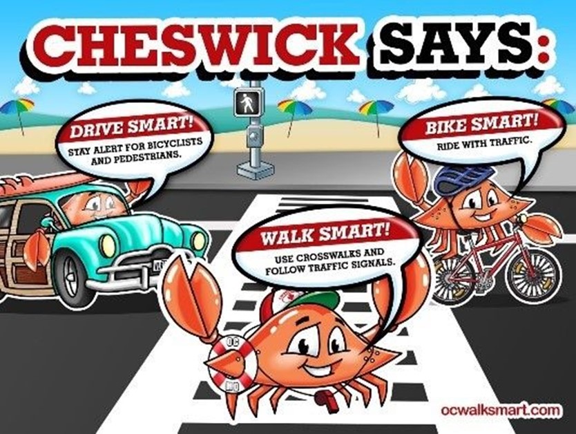 Cheswick Says Drive Smart Walk Smart Bike Smaryt