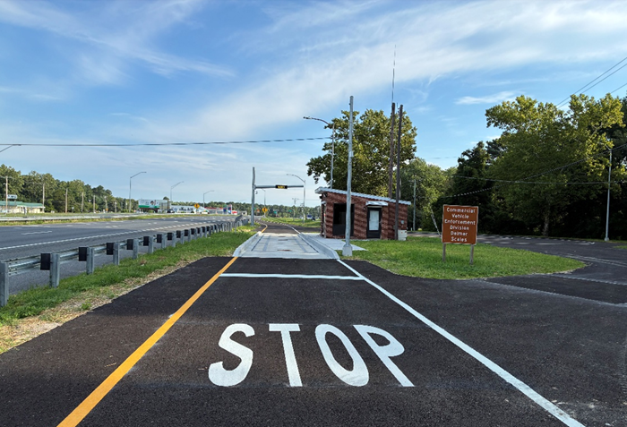 US 13 weigh station