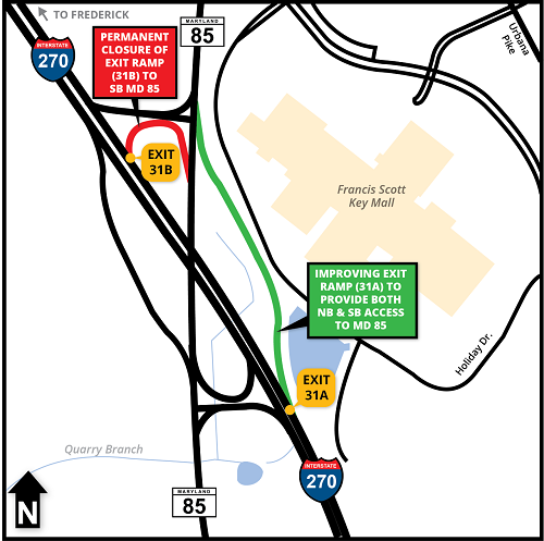 I-270 and MD 85 Interchange