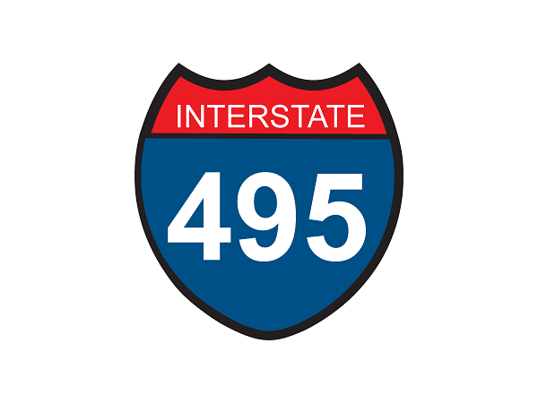 I-495 sign