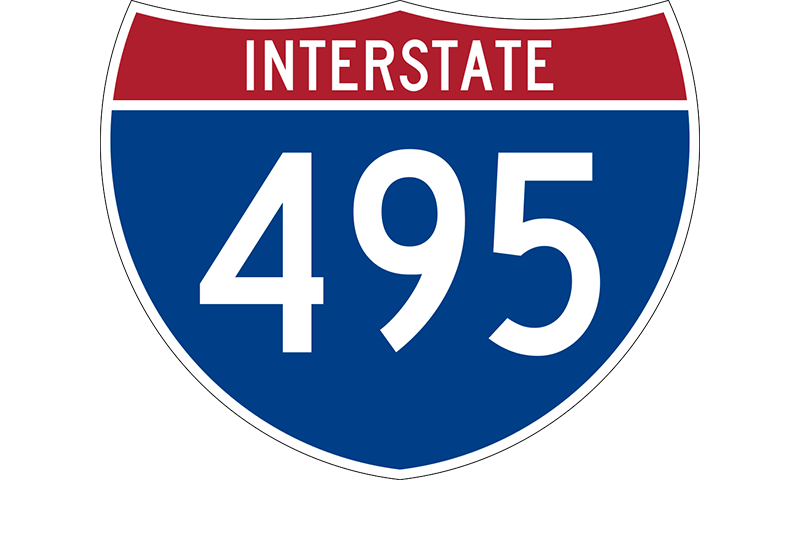 I-495 sign