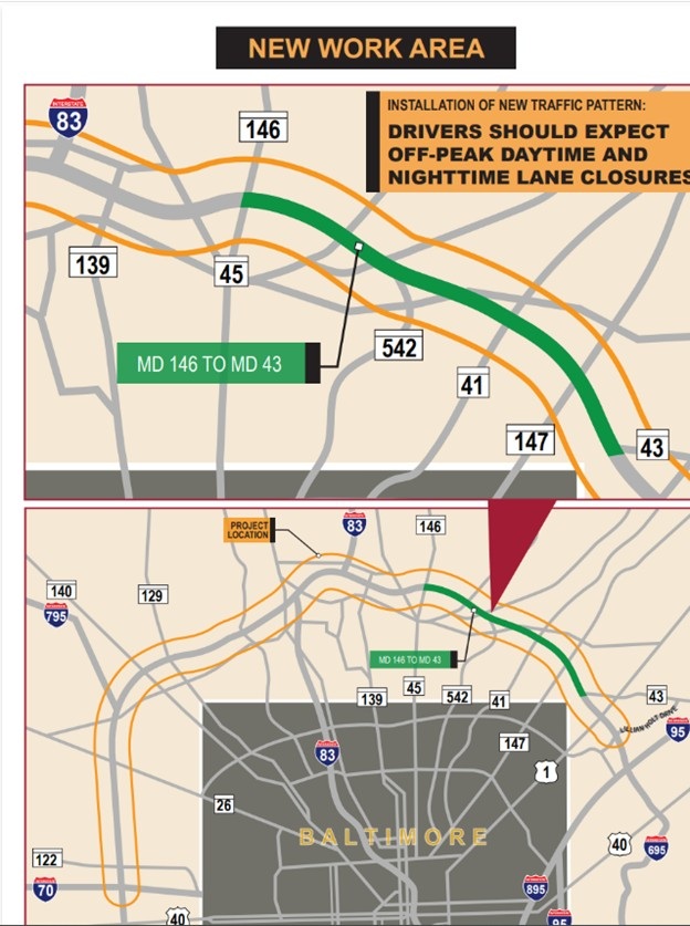 I-695 TSMO work area