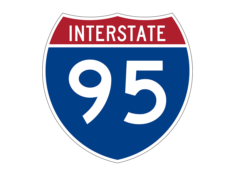 I-95 sign