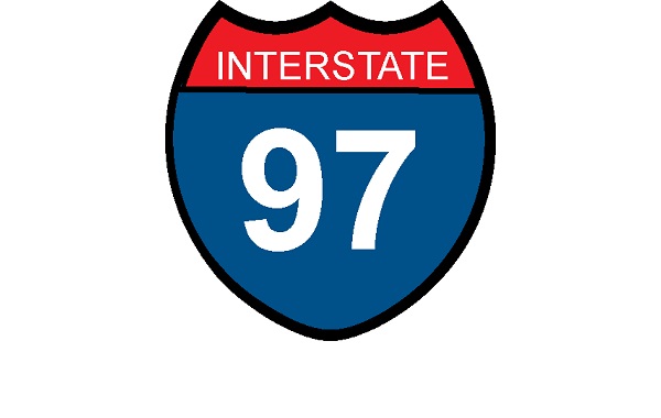 I-97 sign