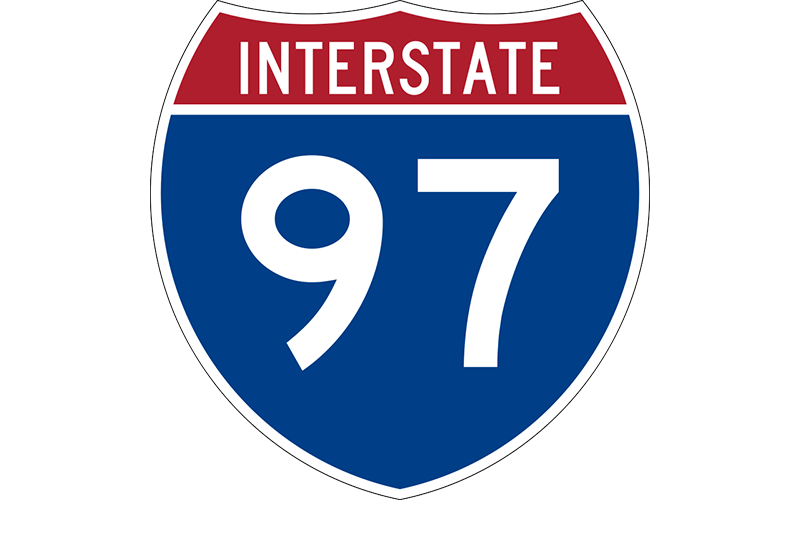 I-97 sign