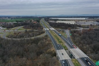 I-70 over MD 65 and CSX Bridge