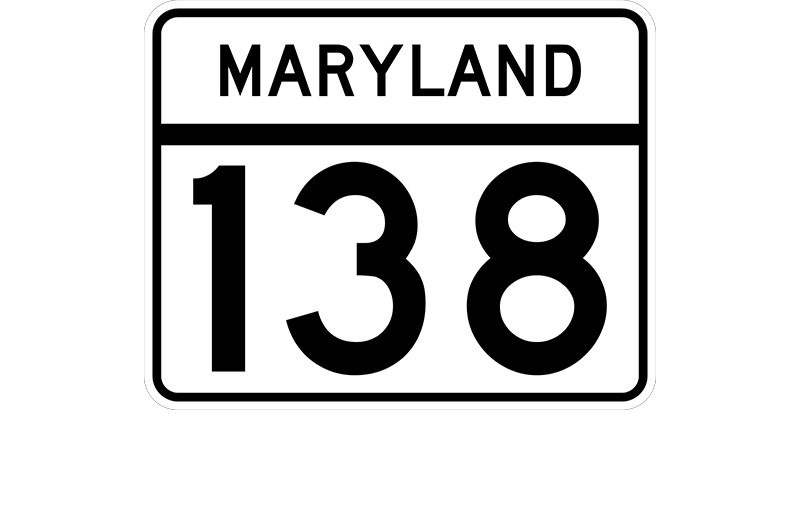 MD 138 sign