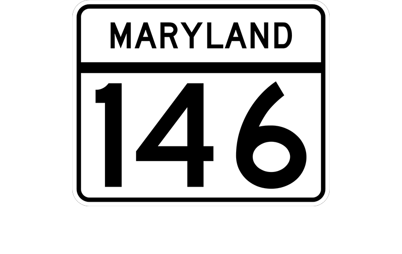 MD 146 sign