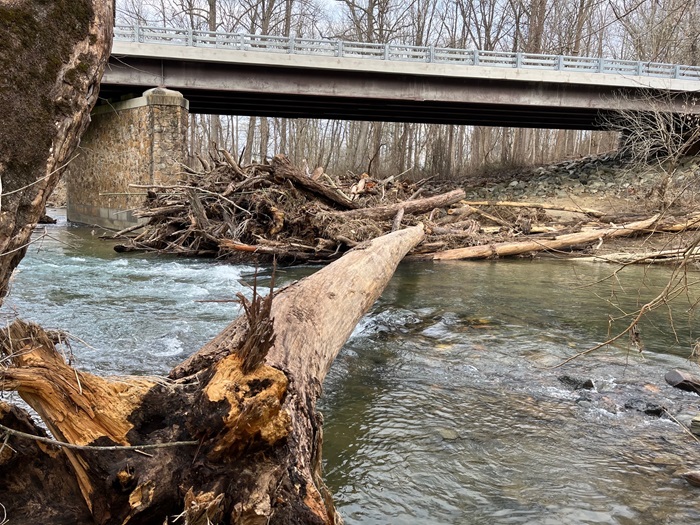 logjam, MD 161 Darlington Road