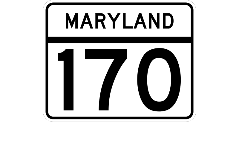 MD 170 sign