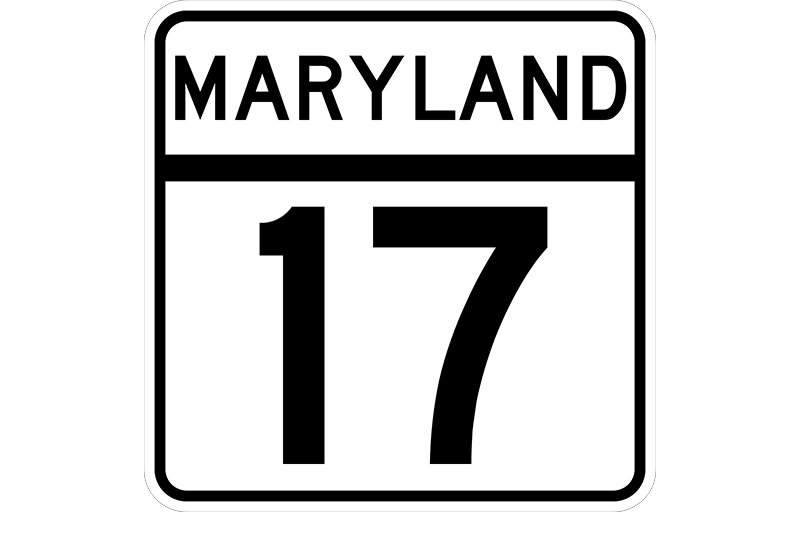 MD 17 sign