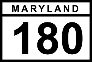 MDOT 180 sign