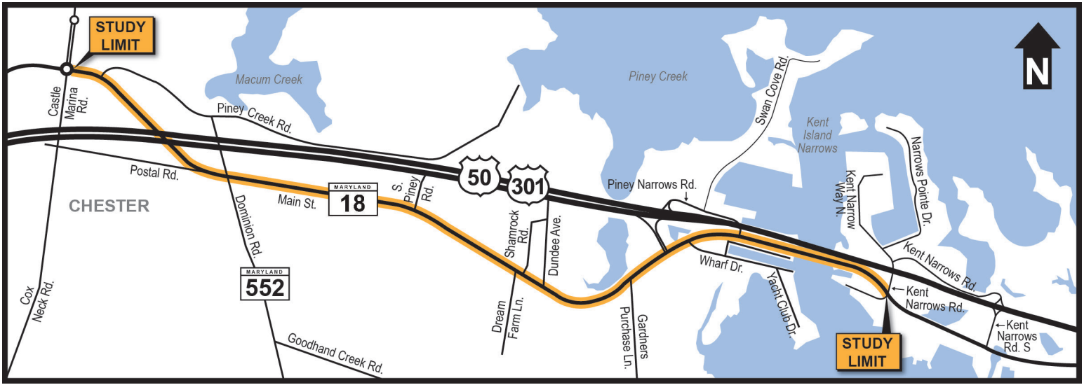 MD 18 study map