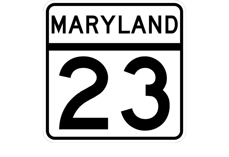 MD 23 sign