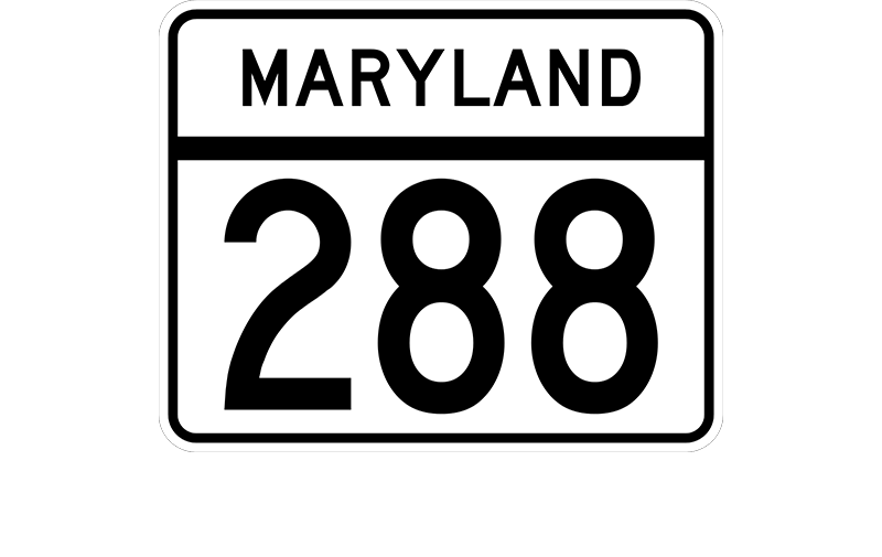 MD 288 sign