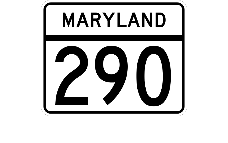 MD 290 sign