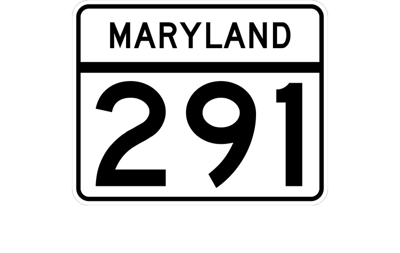 MD 291 sign