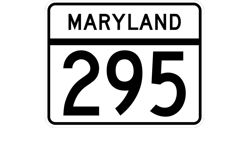 MD 295 sign