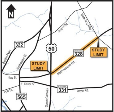 MD 328 study map