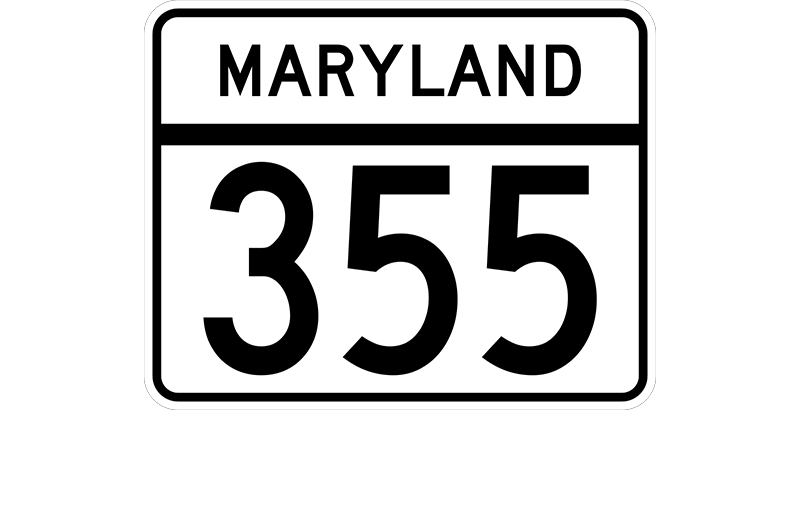 MD 355 sign