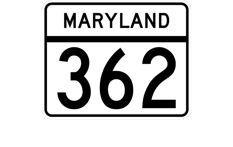 MD 362 sign