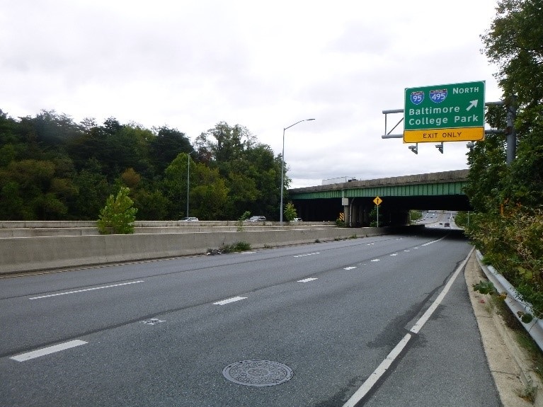 MD 5 interchange in Prince George's County