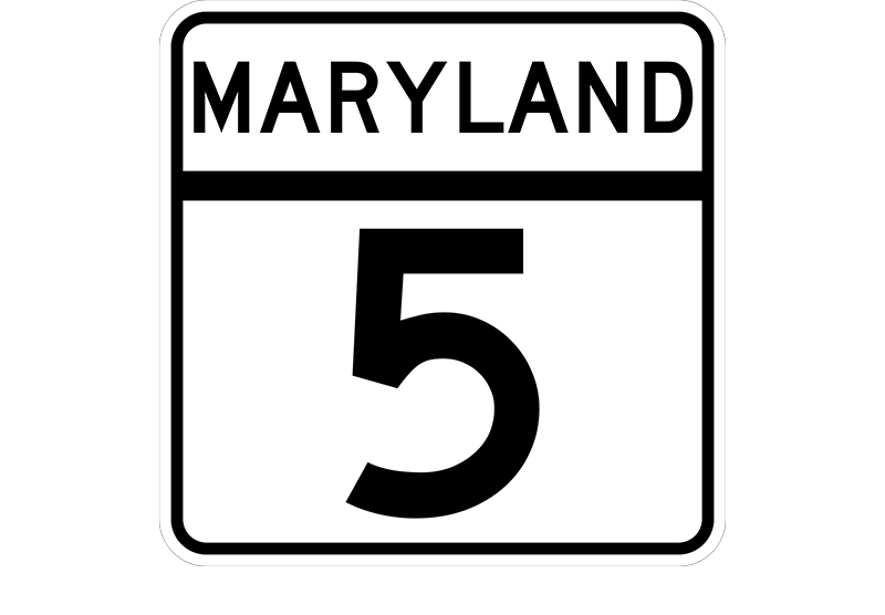 MD 5 sign