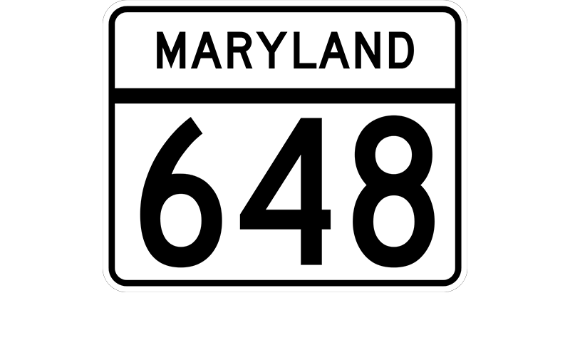 MD 648 sign