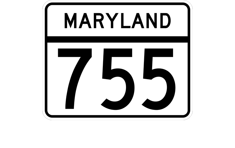 MD 755 Sign