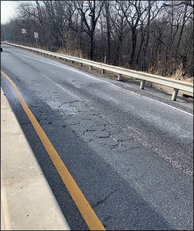 segment of MD 75 (Green Valley Road)