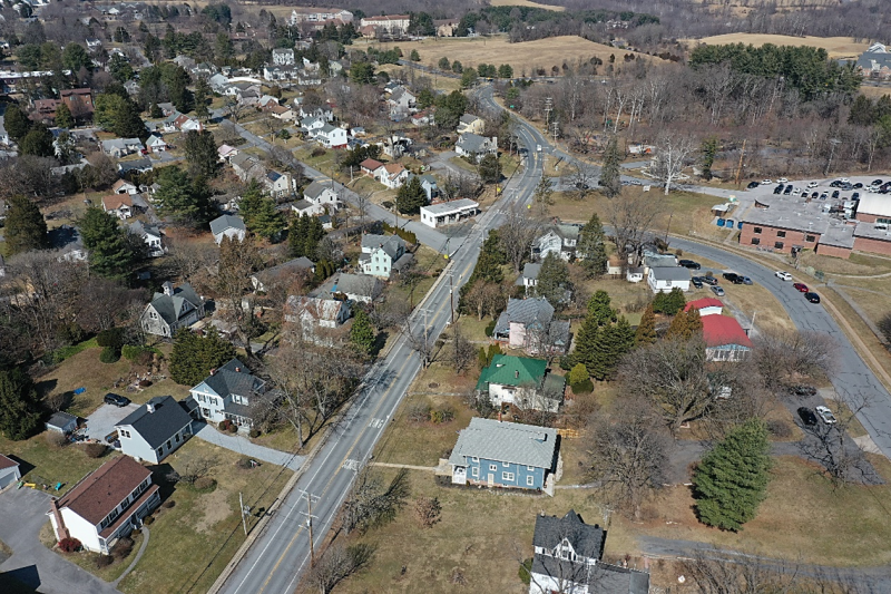 MD 851 aerial view