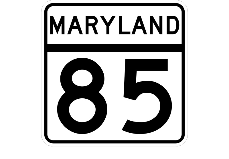 MD 85 sign