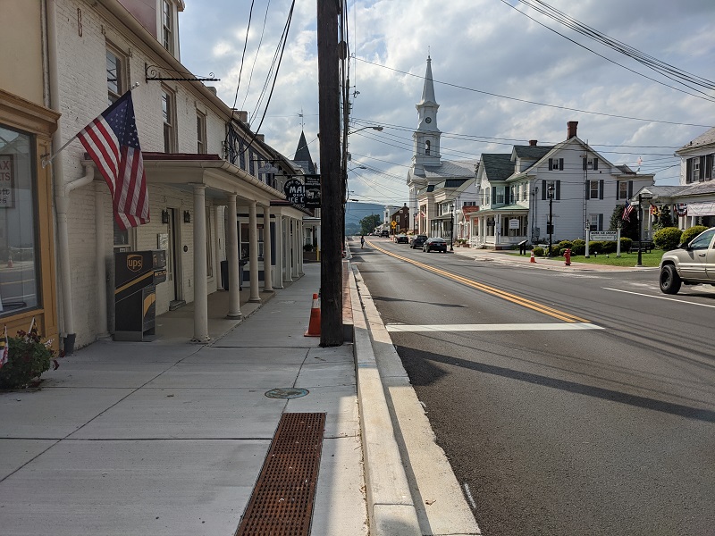 Middletown Maryland street scene