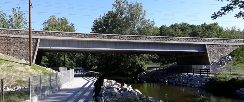bridge over river