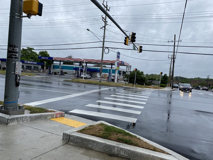 Upgraded ADA-compliant sidewalks at US 1 near Southard Drive