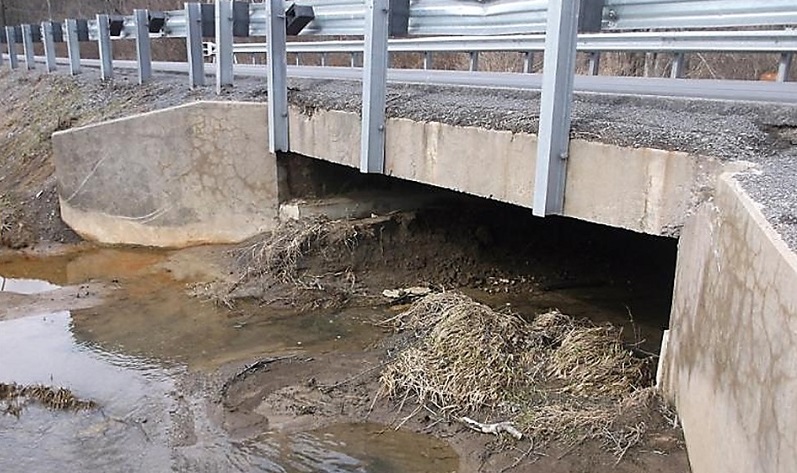 US 219 bridge and drainage