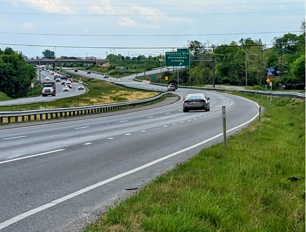 US 15 South at Willow Road