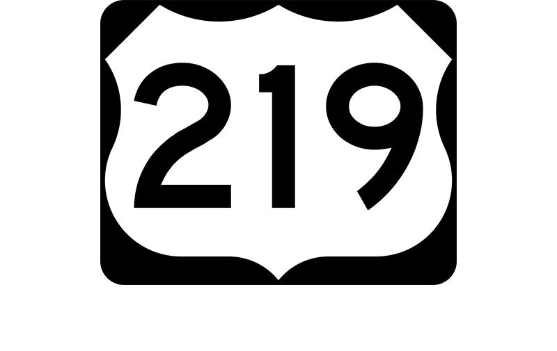 US 219 sign
