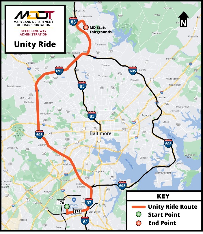Unity Ride Map
