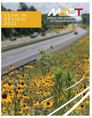 2021 MDOT SHA Annual Report cover