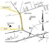 Map of MD 178 Annapolis Sidwalk Reconstruction