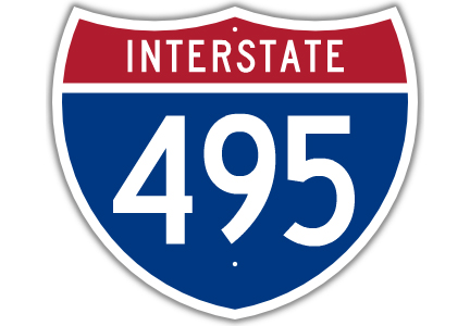 I-495 sign