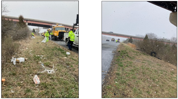 Operation Clean Sweep before and after photos