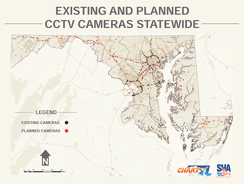 Existing and Planned CCTV Cameras