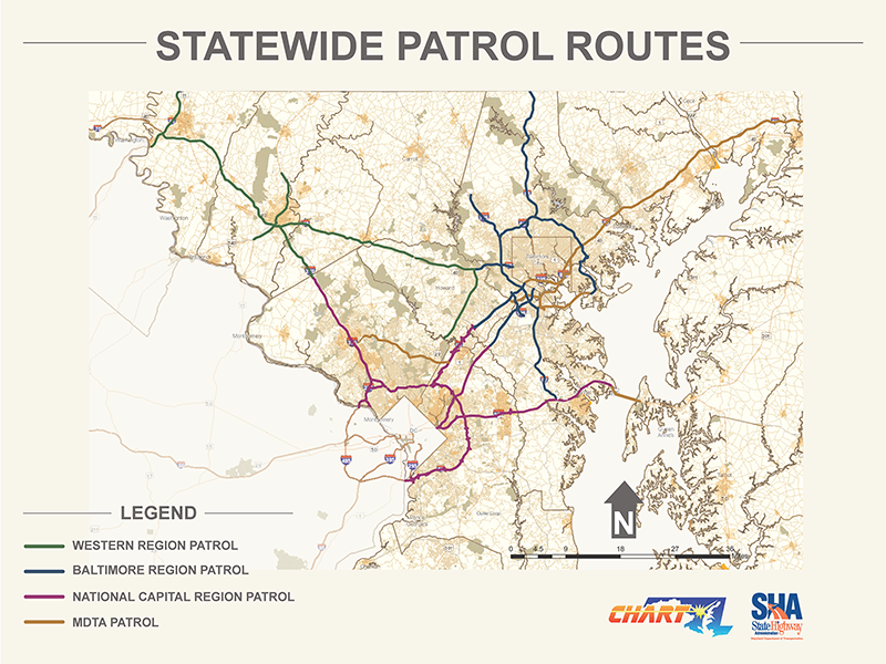 Statewide Patrol Routes